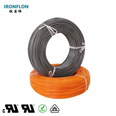 Fio de cobre banhado a prata teflon