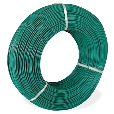 Os fios com isolamento em FEP estanhado, em conformidade com a norma UL1886, ...